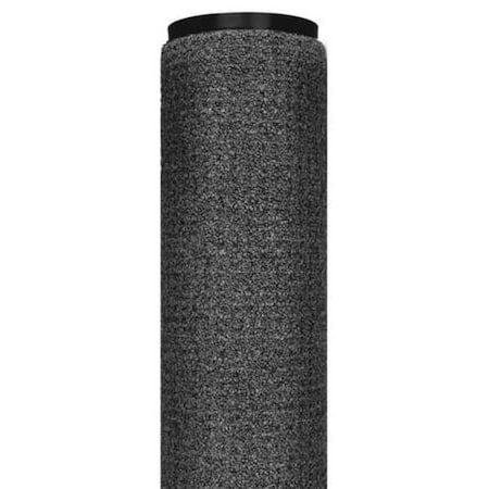 Entrance Mat, Polypropylene, 3/8 in Thick, Charcoal, 3 ft W x 6 ft L