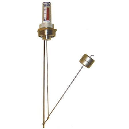 Therma Level Gauge, Tank 18" D, 1.5" NPT