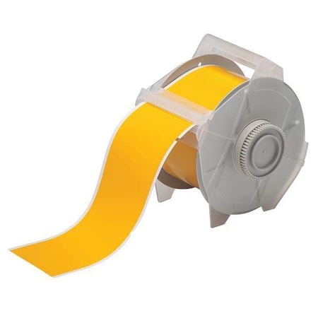 Thermal Transfer Label, Yellow, Labels/Roll: 270