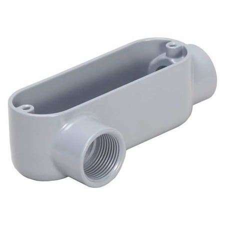 Conduit Outlet Body,LR Style,3/4" Hub Sz