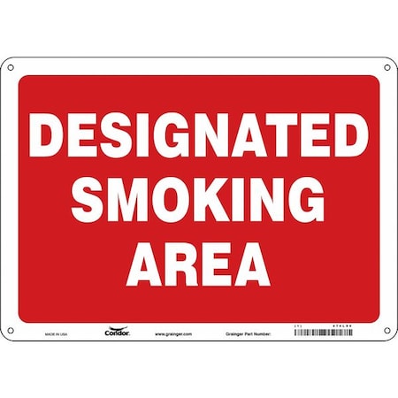 Safety Sign, 10" H, 14 in W,  Horizontal Rectangle, English, 474L96