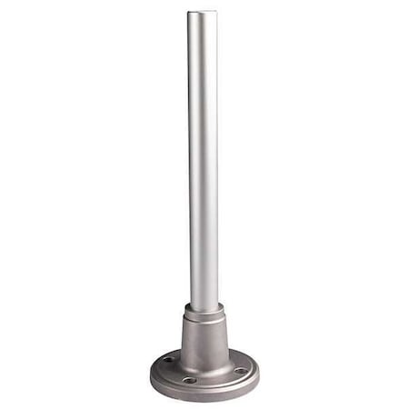 Surface Mount, Aluminum Base, Silver, 3 1/8 in Dia., Base