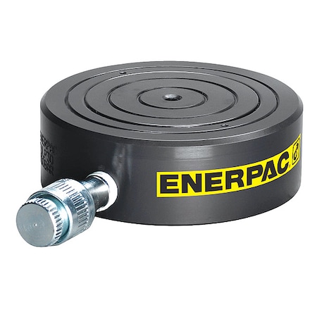 CULP50, 61.8 ton Capacity, 0.24 in Stroke, Ultra Flat Hydraulic Cylinder with Stop-Ring