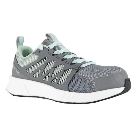 Women's 3 in Composite Toe Athletic Shoe, Gray, 10, W, RB316