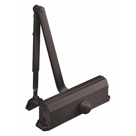 Manual, Hydraulic, Norton 1600, Door Closer, Heavy Duty Interior and Exterior, Dark Bronze