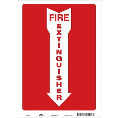 Safety Sign,10" W,14" H,0.004" Thickness
