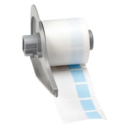 Cartridge Label, Blue/Translucent, Labels/Roll: 250