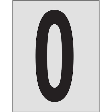 NumberLabel,1-1/2inH,1inW,PK25