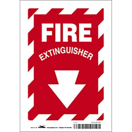 Safety Sign,7" W,10" H,0.055" Thickness