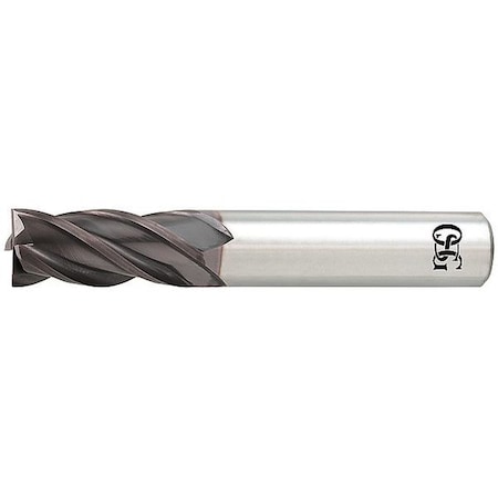 Carbide End Mill, 4.0mm D,14mm Cut