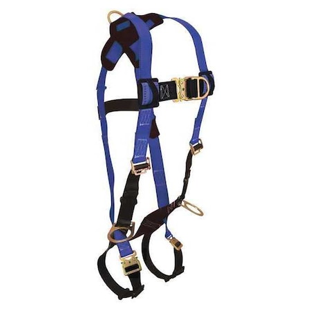 Condor Full Body Harness, M, 425 lb., Quick-Connect Chest/ Quick-Connect Leg Straps