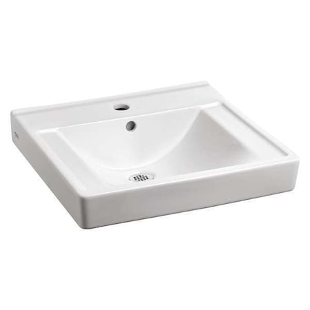 Lavatory Sink,Center Hole Only,7" H