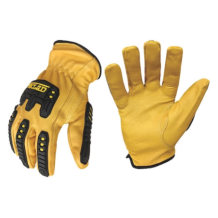 Cut-Resistant Impact Gloves, Cut Level A4 ,Uncoated ,L 1 PR