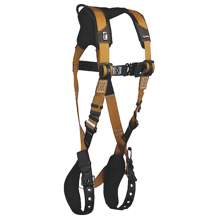 ComforTech(R) Full Body Harness, M, 425 lb., Quick-Connect Chest/ Tongue Leg Straps