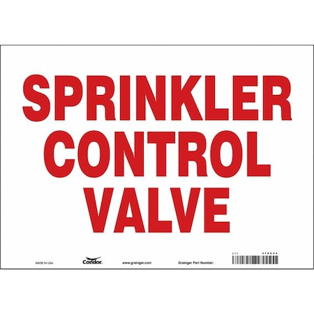 Safety Sign,14" W,10" H,0.004" Thickness