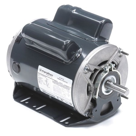 Capacitor-Start/Run Direct Drive Blower Motor, 2 HP, 115/208-230V AC Voltage, 56H Frame