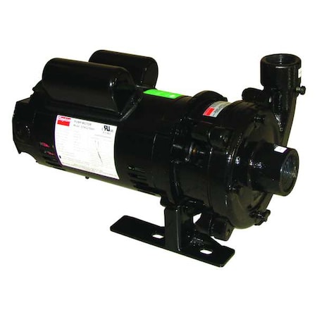 Pressure Booster Pump, 1/2 hp, 120/240V AC, 1 Phase, 1-1/2 in NPT Inlet Size, 1 Stage