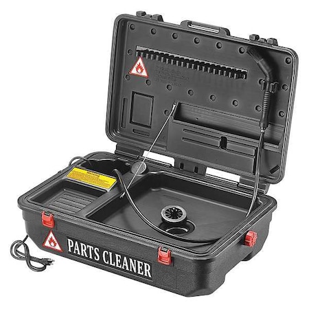 Portable Parts Washer,5 gal,Water Pump