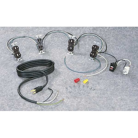 Wiring Kit,Unassembled,For Workbenches