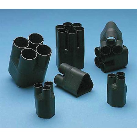 Adhesive Lined Heat Shrink Boot, Not Applicable I.D. Shrink Ratio, 2.39 in I.D. Before Shrinking