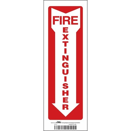 Safety Sign, 12 in Height, 4 in Width, Vinyl, Horizontal Rectangle, English