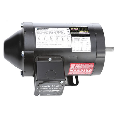 Vector Motor,1/2 HP,1.52 lb-ft,230/460V