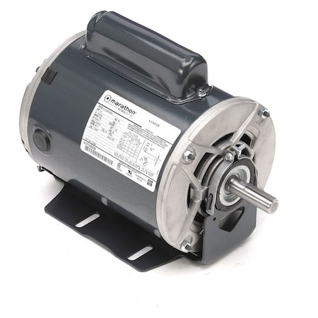 Capacitor-Start General Purpose Motor, 1/3 hp HP, 115/230V AC Voltage, 56 Frame