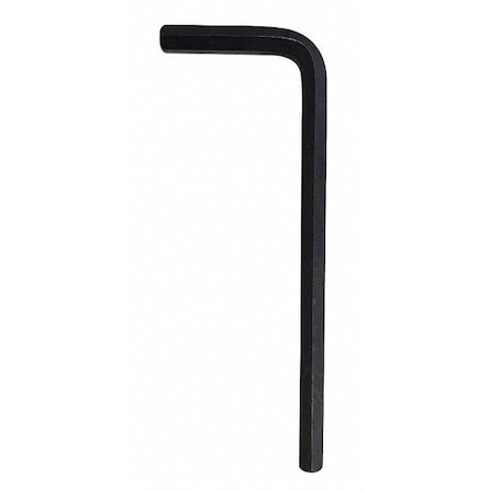 SAE Plain Hex Key Hex Key, 9/64" Tip Size, 2 23/64 in Long, 9/64 in Short