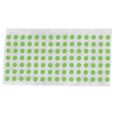 Painter's Tape, 1/2 in W x 1/2 in L, 6.7 mil Thick, Green, Rubber Adhesive, 10 PK