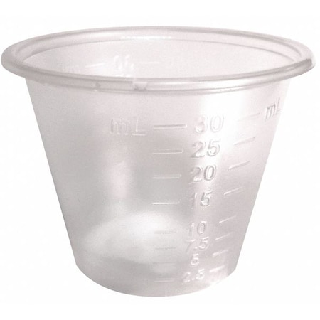 Medicine Cup,1 oz.,30cc,PK5000