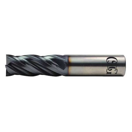 Carbide End Mill,VG441,5/8 D,1 1/4 Cut L