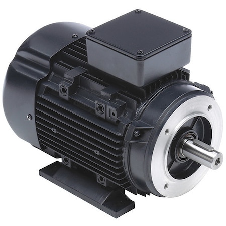 Three-Phase General Purpose Motor, 3 HP, 90L Frame, 230/460V AC Voltage, 3500 rpm Nameplate RPM