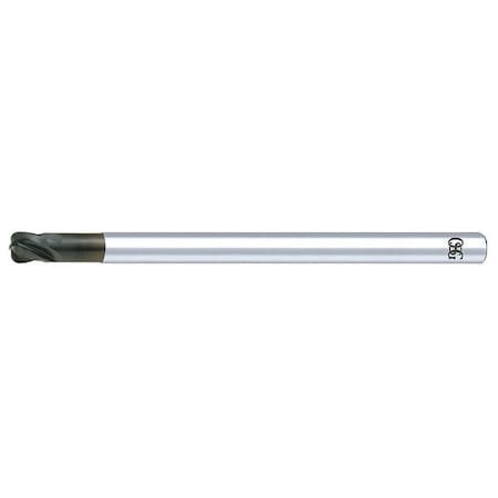 Carbide End Mill,7132,10.0mm D,10mm Cut