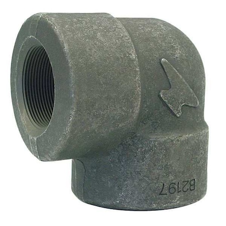 90 Degree Elbow 90 Degree Elbow, 2" Pipe, FNPT, Forged Steel, Class 6000