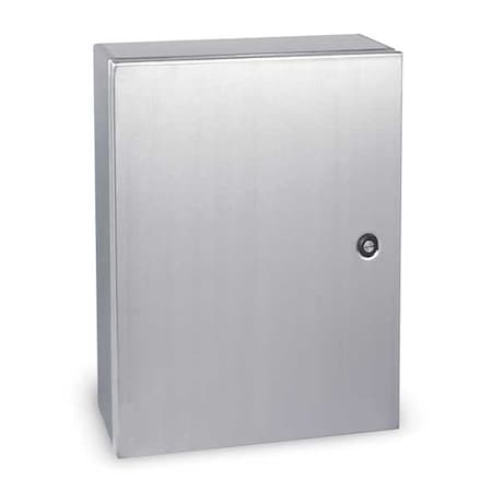 1/4 Turn Latch Electrical Enclosures, 20 in H, 8 in D, 20 in W, 12, 13, 3R, 4, 4X