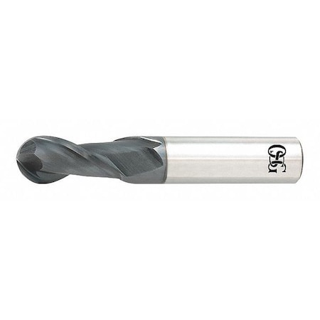 Carbide End Mill, 3.5mm D,12mm Cut