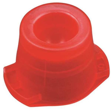 Cap, Red, Polyethylene, PK1000