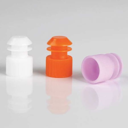 Flange Cap, Green, Polyethylene, PK1000