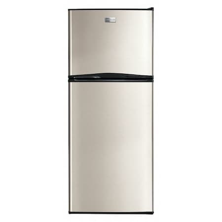 Refrigerator,Top Freezer,10cu ft,Silver