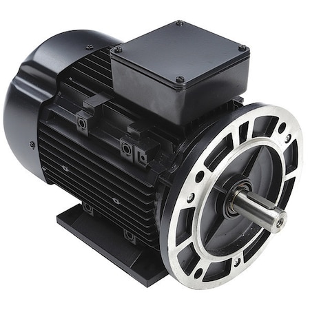 Three-Phase General Purpose Motor, 2 HP, 90L Frame, 230/460V AC Voltage, 1745 rpm Nameplate RPM