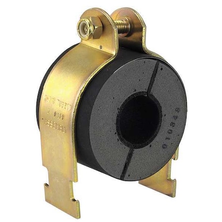Cushion Clamp Clamp,1 In Wall,1-5/8 In