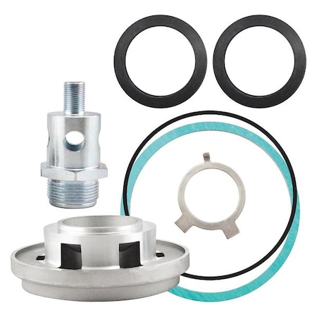 Full-Flow Oil Filter Base,5-1/32x3-1/2In