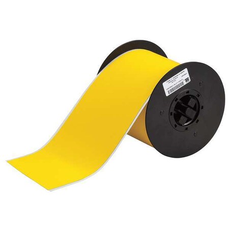 Tape, Yellow, Labels/Roll: Continuous