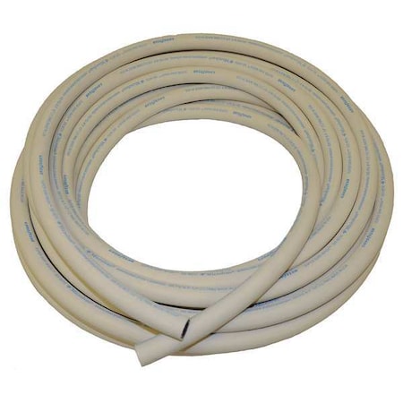 1" ID x 50 ft EPDM Bulk Food Hose WT