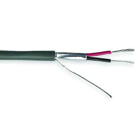 Computer Cable,Shielded,20/2, 1000 Ft.