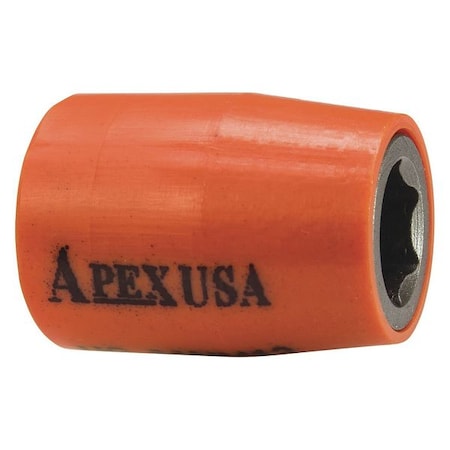 3/8 in Drive Socket with U-Guard Standard Socket, Urethane Covered, Metric,13mm,2",Square