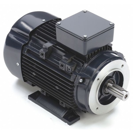 Three-Phase General Purpose Motor, 2 HP, 90L Frame, 230/460V AC Voltage, 1745 rpm Nameplate RPM