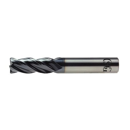 Carbide End Mill,VG436,1 D,1 1/2 Cut L