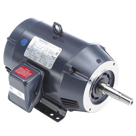 Close-Coupled Pump Motor,3-Ph,7-1/2 HP