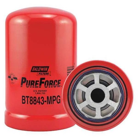 Hydraulic Filter,3-3/4 x 6-1/32 In